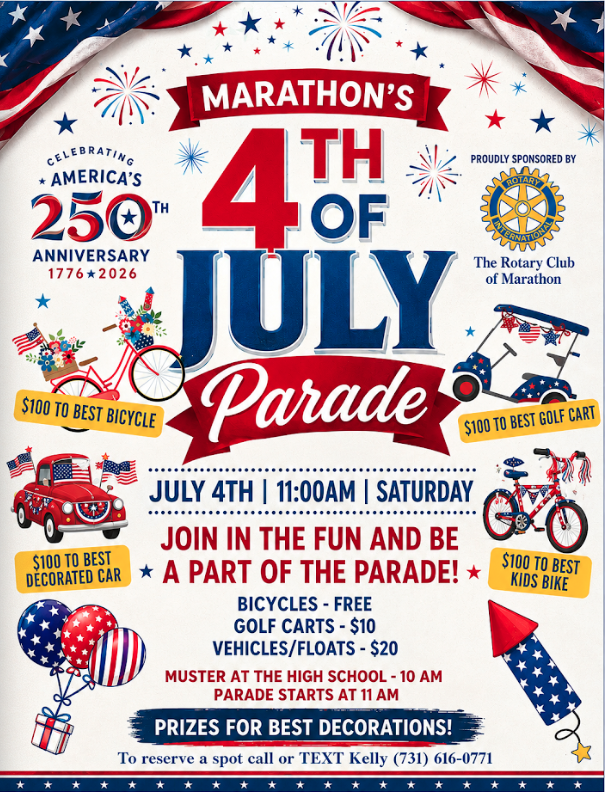 Marathon's 4th of July Parade