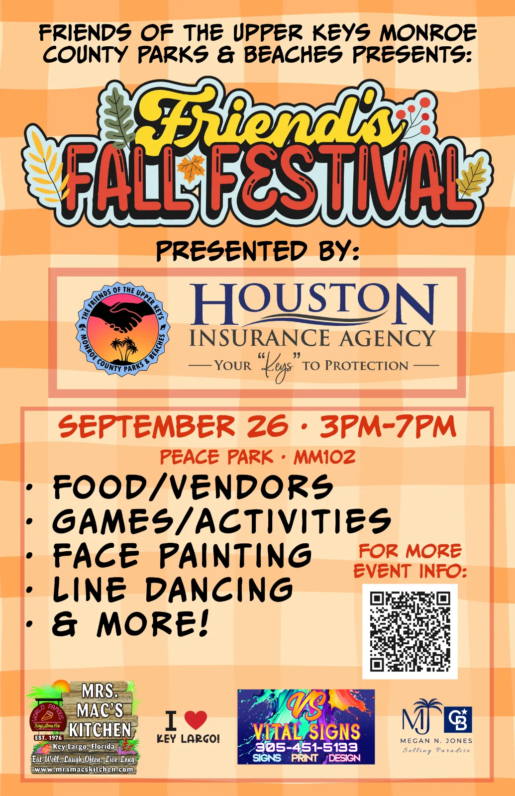 Fall Festival brought to you by The Friends of the Upper Keys Monroe County Parks & Beaches 