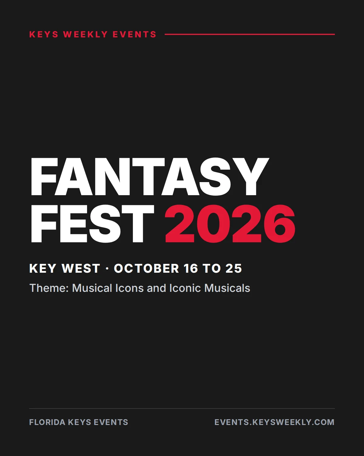 Fantasy Fest 2026: Key West's Wildest Ten Days