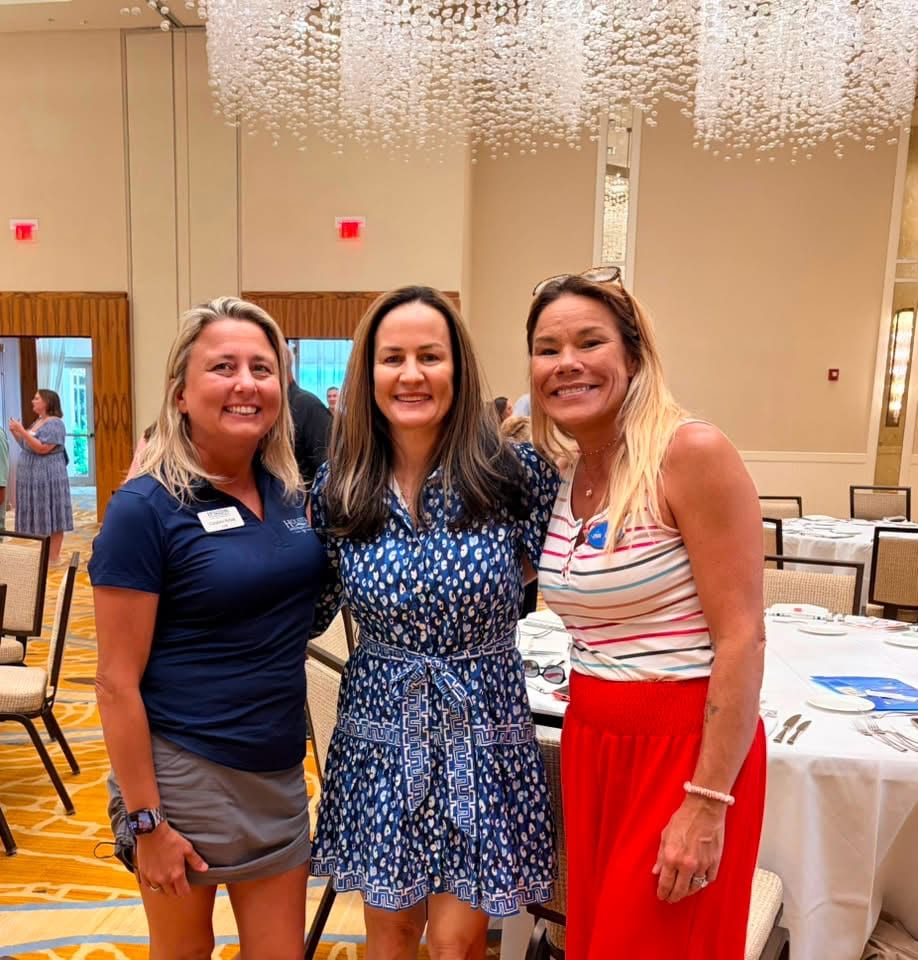 Candace Carter, Mary Houston & Carli Flounders, Key Largo Chamber lunch